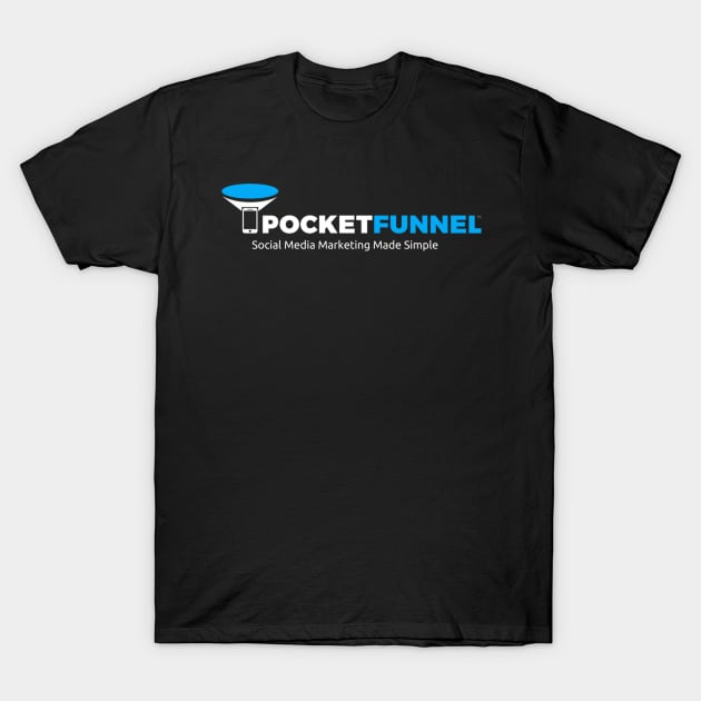 Pocket Funnel Description T-Shirt by joelsauceda